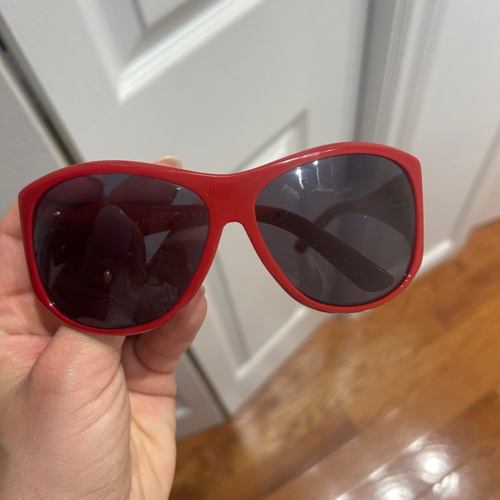 Stella McCartney Red Sunglasses